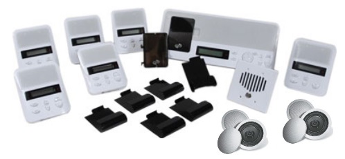 I2000MC4PAC IntraSonic Intercom Audio Music Master System Kit
